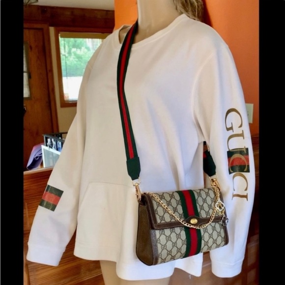 Gucci Ophidia Supreme 10” 😍SUPER ATTRACTIVE😍 3/way Extra Accessories - Picture 2 of 14